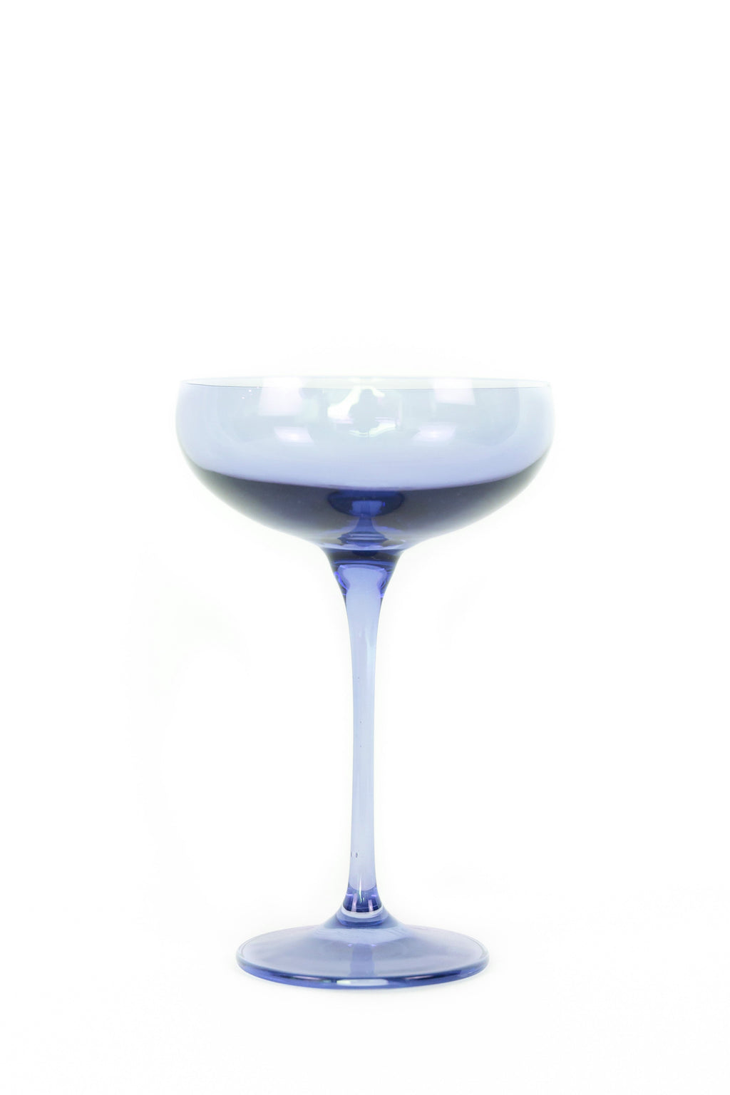 Estelle Colored Champagne Coupe Stemware - Set of 2 {Cobalt Blue}