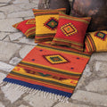 Handmade Zapotec Wool Area Rug - August Sun