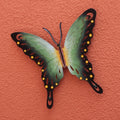 Collectible Green Butterfly Steel Wall Sculpture Mexico - Soul of Fortune