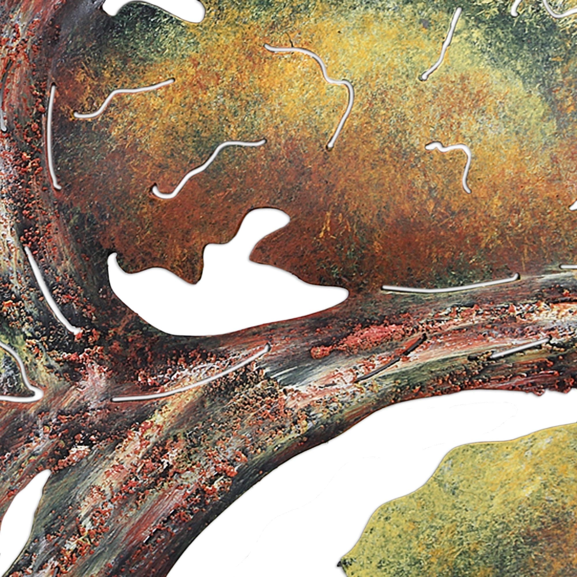 Steel wall art (Medium) - Bonsai