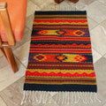 Zapotec wool rug (2x3.5) - Sierra Meadows