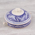 Hand-Painted 6.5 Inch Majolica Salsa Bowl from Mexico - Taste of Mexico