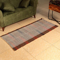 Handwoven Wool Blend Area Rug in a Warm Palette (2.5x5) - Late Sunset