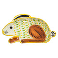 Rabbit Theme Handcrafted Majolica Ceramic Canape Dish - Rabbit in the Moon